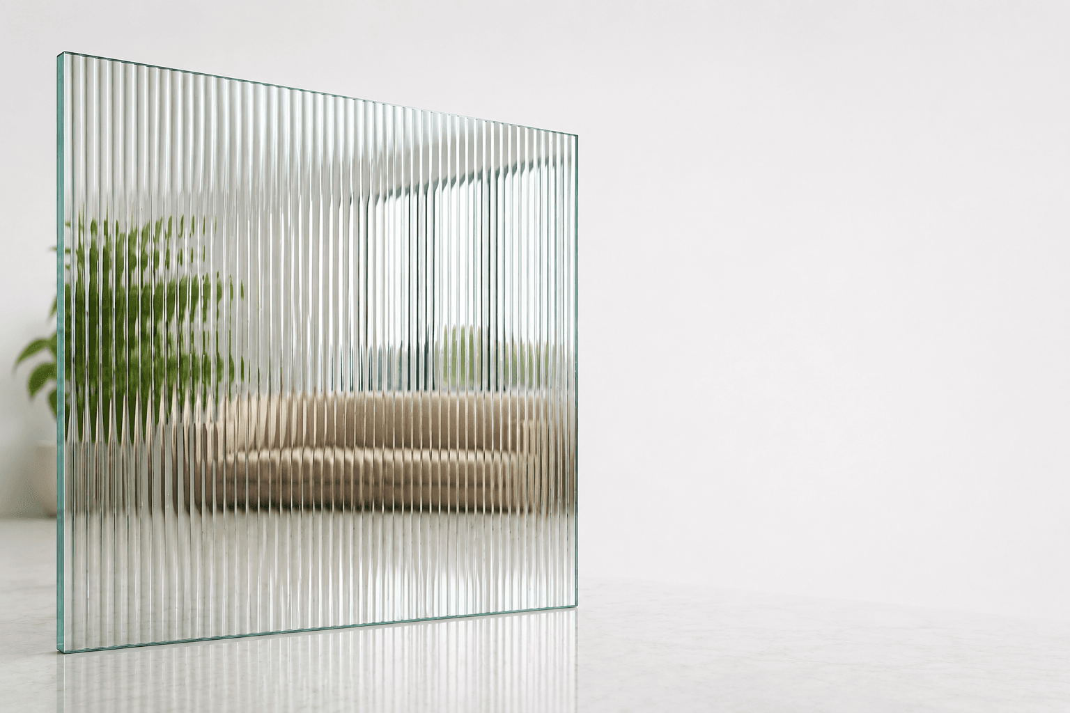 Fluted Glass